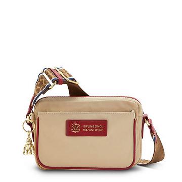 Kipling Abanu Crossbodytassen Beige | België 2181QM